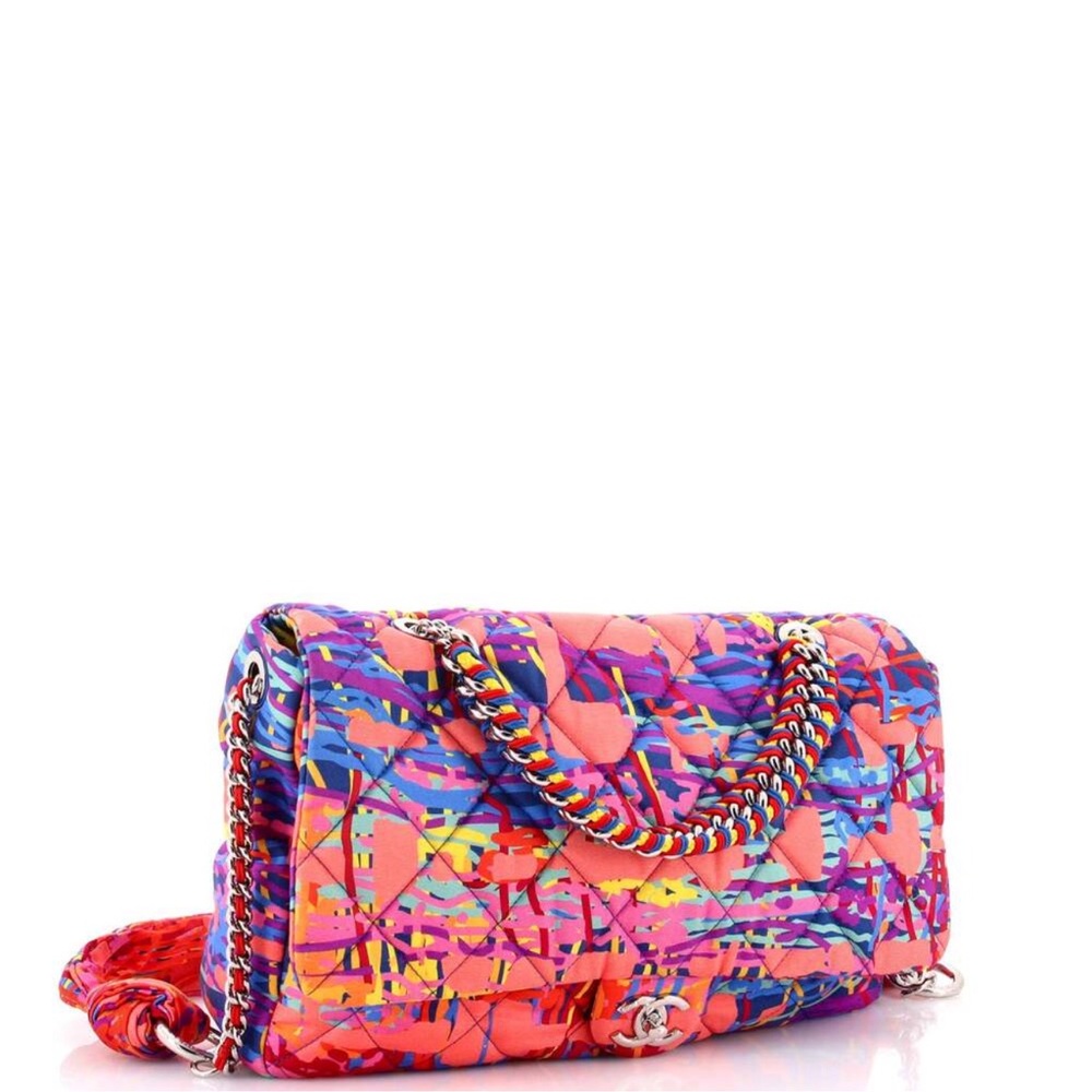 CHANEL Multicolor Abstract Shoulder Bag